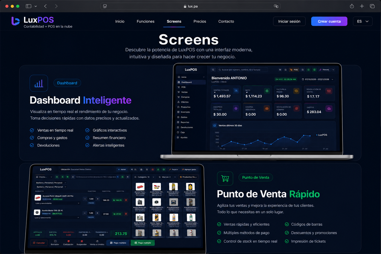 DashBoard inteligente